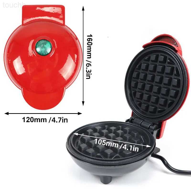 Electric Baking Pans 110V 220V Electric Waffles Maker Bubble Egg Cake Oven Breakfast Sand Maker Bread Toaster Pan Eggette Machine Mini Waffle Pot L230