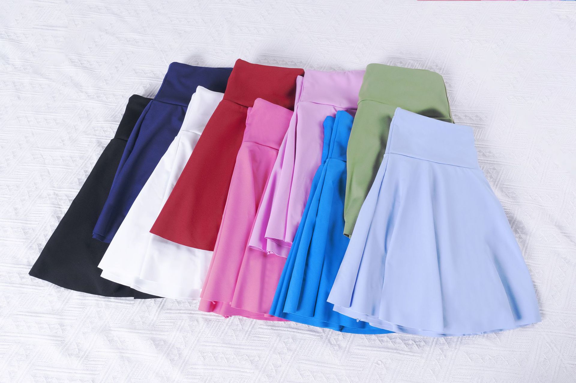 2025--Pleated Skirts Yoga Outfits Tennis Golf Sports Shorts with Inside Pocket Womens Leggings Quick Dry Breathable Pants Running Exercise Fitness Gym