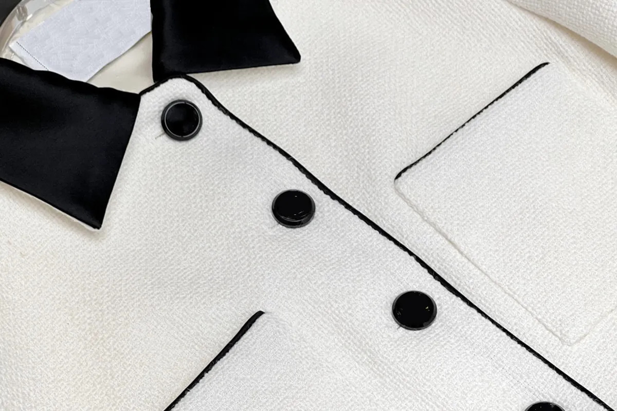 Womens Jackets French Style Fragrant Coat Short 230927