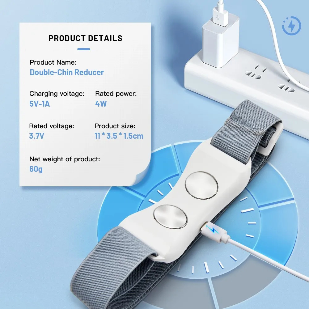 Face Massager EMS V-Face Beauty Device Intelligent Electric V- Face Shaping Massager To Removing Double Chin Skin 230927