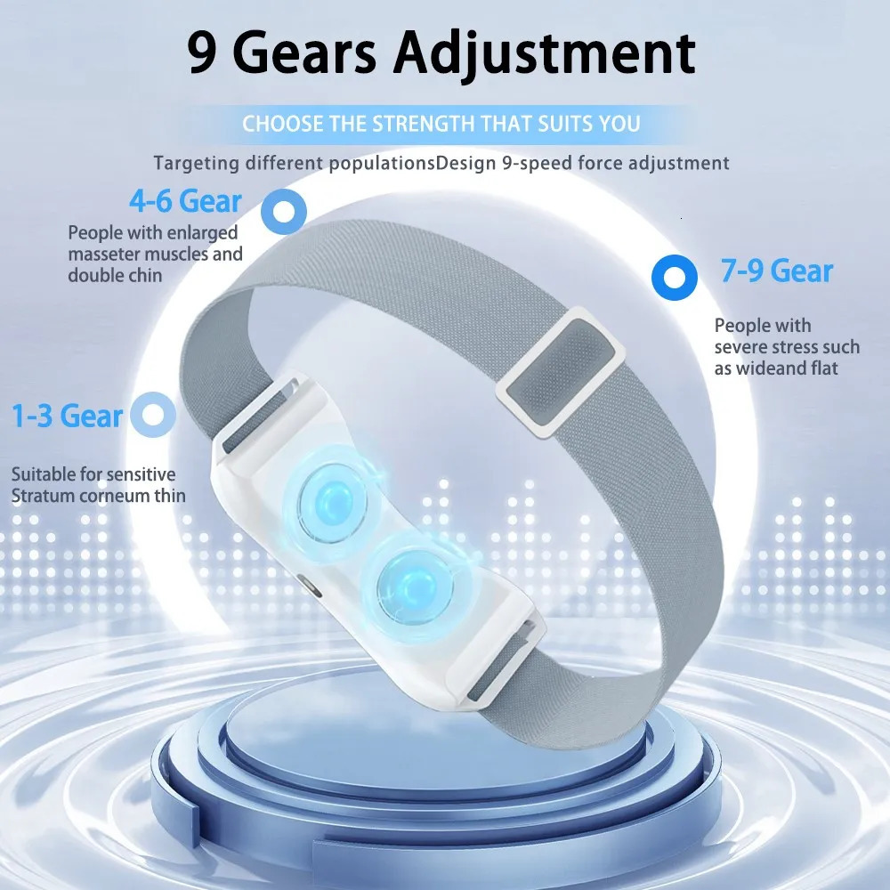 Face Massager EMS V-Face Beauty Device Intelligent Electric V- Face Shaping Massager To Removing Double Chin Skin 230927