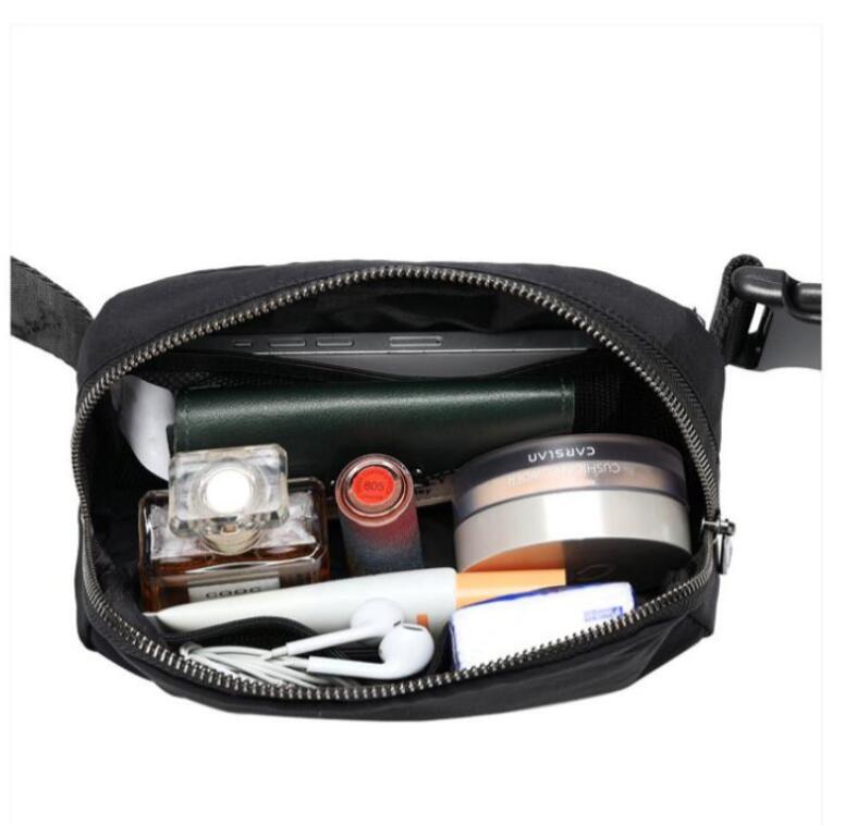 LUyoulike-798 Outdoor Yoga Bags Nylon and Waterproof Waist Bag Sports Running Crossbody Bags