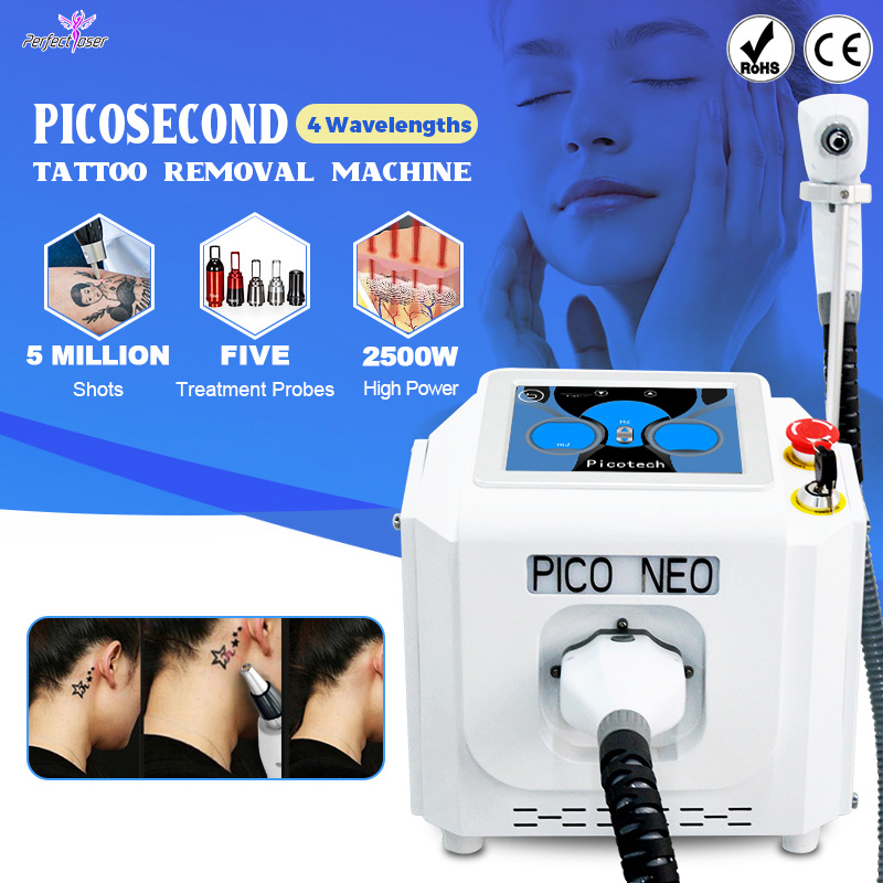 Pico Laser Picosecond Beauty Equipment Picosecond Laser Hyperpigmentation Removal Face Acne Treatment Machine 2 Years Warranty Tattoo Removal Laser Ma