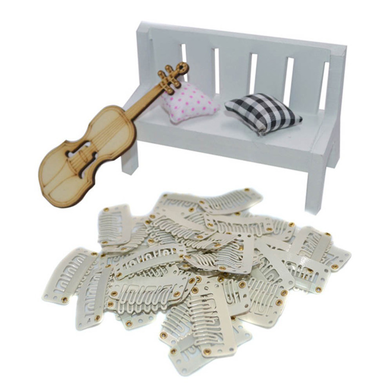 Hair Extension Clips Light Brown Beige Black Color 30 pieces/set Hair Accessories And Tools Wholesale