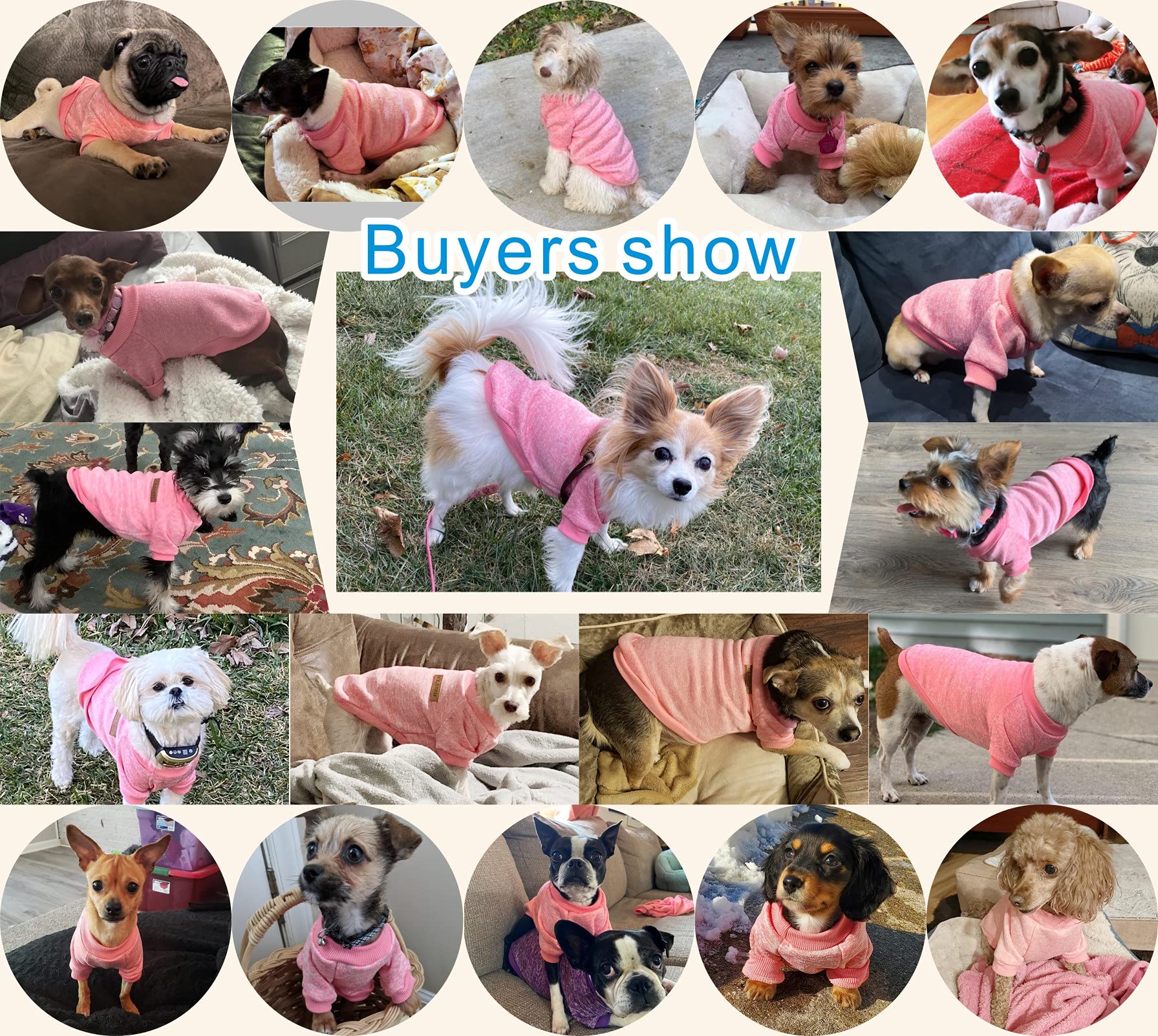 Classic Knitwear Sweater Thickening Warm Shirt Puppy Customes Clothing Winter Pet Dog Cat Clothes for Small Dogs