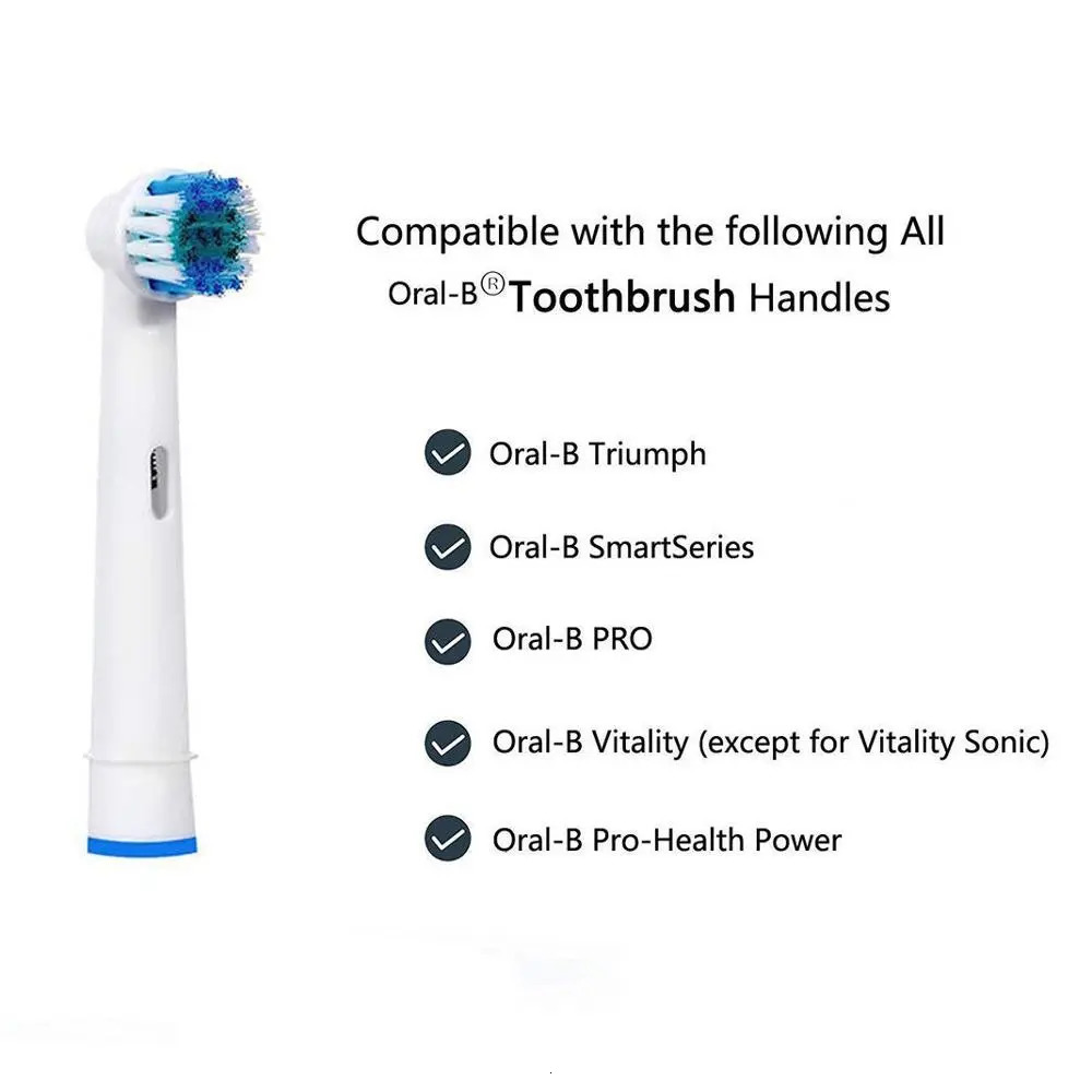 Toothbrushes Head 20pcs Replacement Brush Heads For Toothbrush Heads Advance PowerPro Health Electric Toothbrush Heads 230927