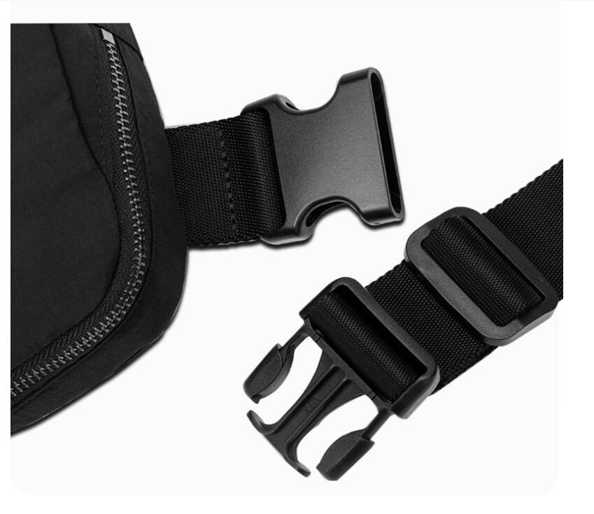 LUyoulike-798 Outdoor Yoga Bags Nylon and Waterproof Waist Bag Sports Running Crossbody Bags
