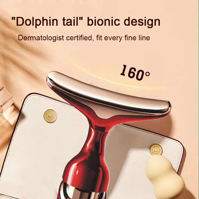 Face Massager 3in1 Massager For Face Eye Neck Massager Rapidly Hidden Fine Lines Galvanic Neck Slim Skincare 230927