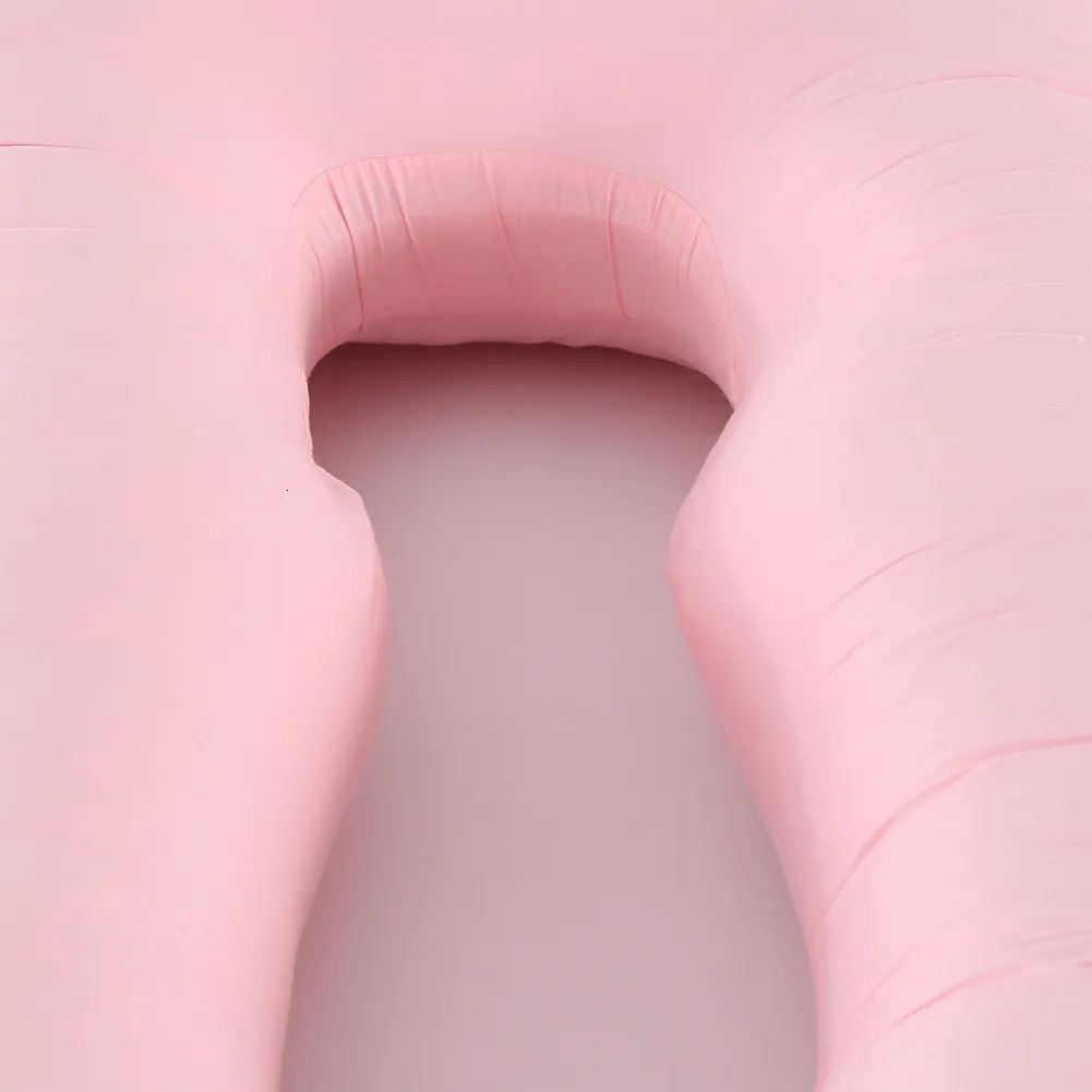 Maternity Pillows Multifunction Maternity Pillow Case U-Type Pure Cotton Cover for Pregnancy Women 230928