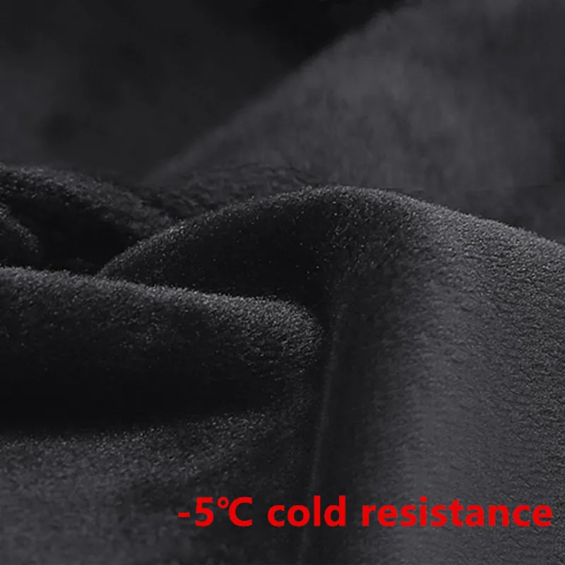 Five Fingers Gloves Winter Men Women Warm Thermal Fleece Leather with Zipper Windproof Waterproof Ski Snow Snowboard Touch 230928