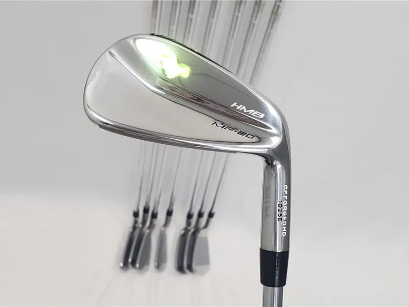 Club Heads 8PCS Golf Clubs MP20 HMB Irons MP20 HMB Golf Iron Set 3-9P R/S Flex Steel/Graphite Shaft With Head Cover 230928