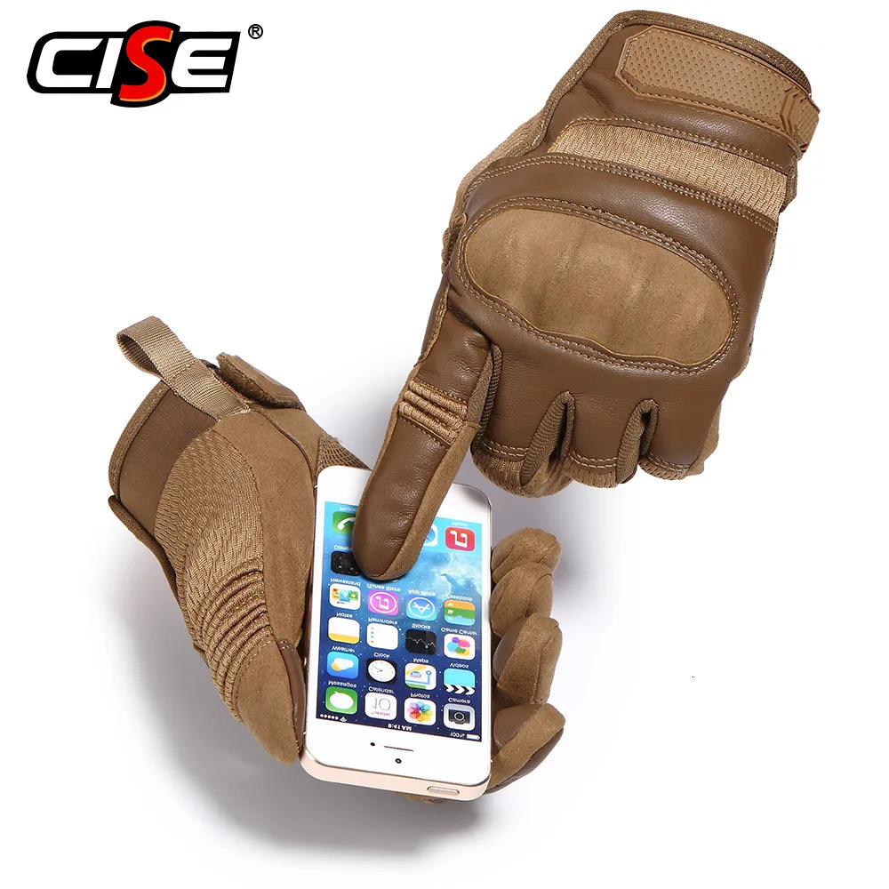 Five Fingers Gloves Touchscreen PU Leather Motorcycle Full Finger Protective Gear Racing Pit Bike Riding Motorbike Moto Motocross Enduro 230928