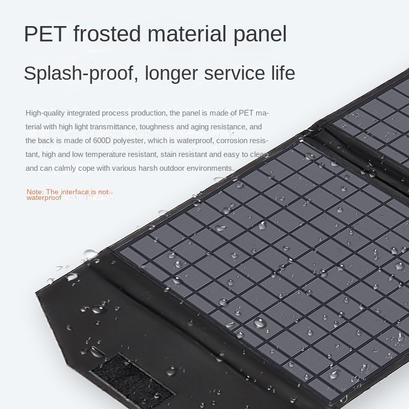 Solar Charger 90W 120W 150W 200W 475W Portable Solar Panel Kit Foldable PET IPX67 Waterproof With Multiple Output Ports USB Type-C DC MC4 for Power St