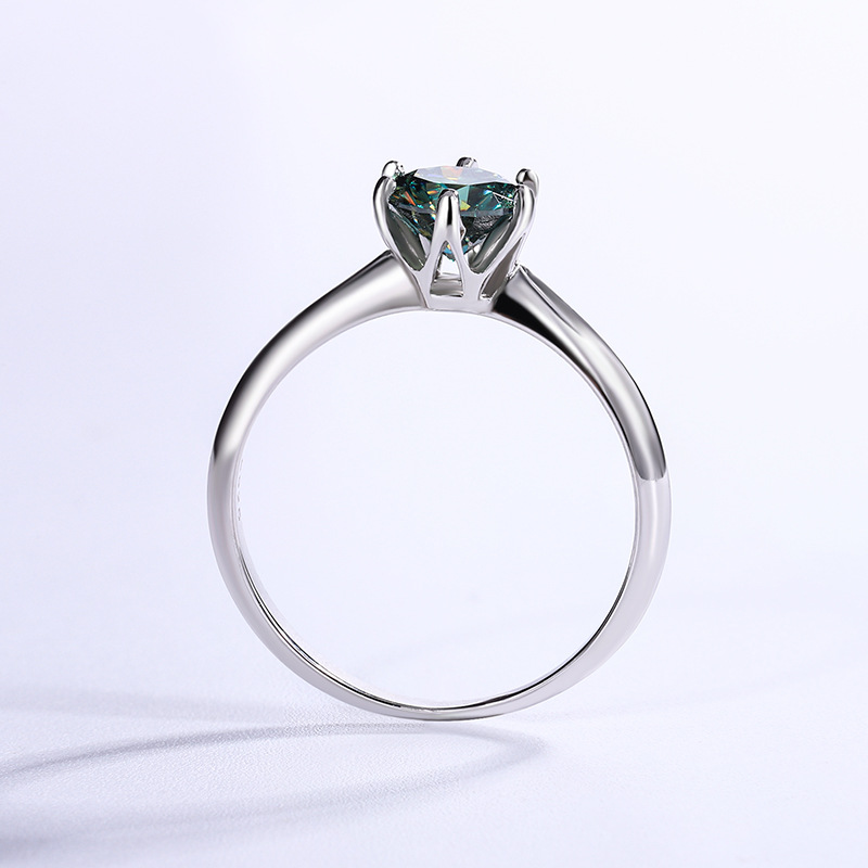 love rings for women sterling sier 1-3CT vvs moissanite mens pass dia tester crown t daughter engagement nail ring designer jewelry