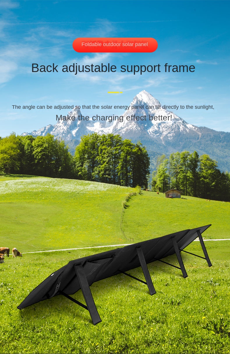 Solar Charger 90W 120W 150W 200W 475W Portable Solar Panel Kit Foldable PET IPX67 Waterproof With Multiple Output Ports USB Type-C DC MC4 for Power St