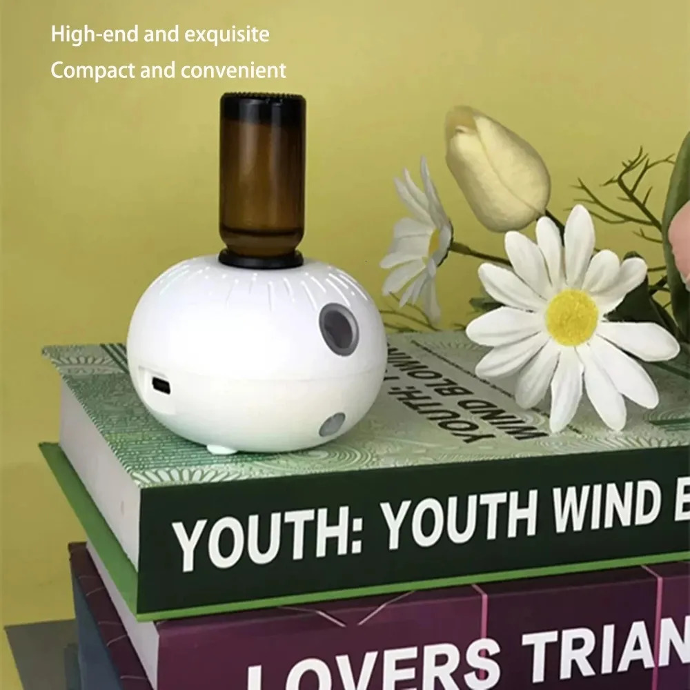 Essential Oils Diffusers Oil Diffuser USB Ultrasonic Aroma Car Aromatherapy Machine Anhydrous Nano Bubble 230928