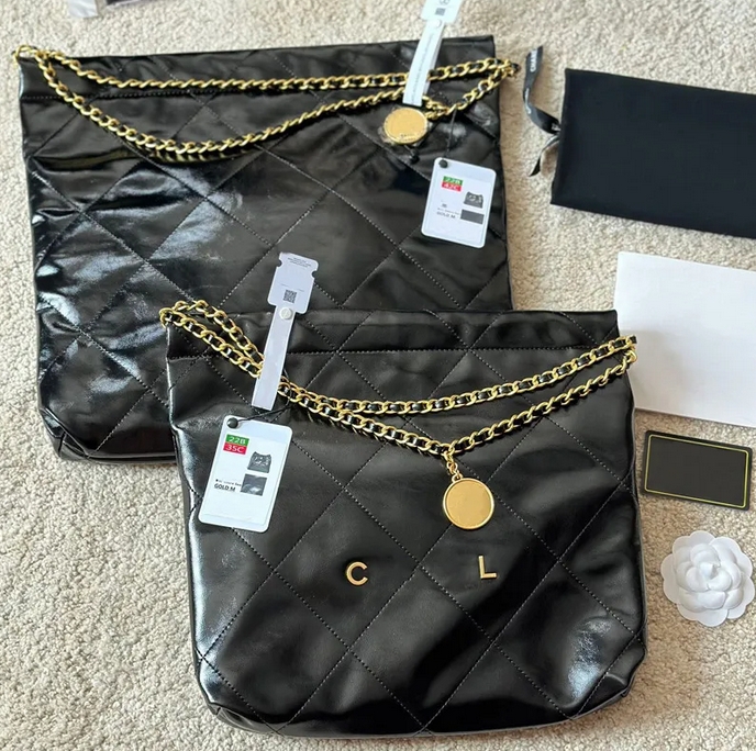 luxury designer cc bag high quality tote women men clutch chain shopper hobo 22 chanelbags channeled chanelwallet chaneltote cocochanel chanelboxbag channel 5XXI