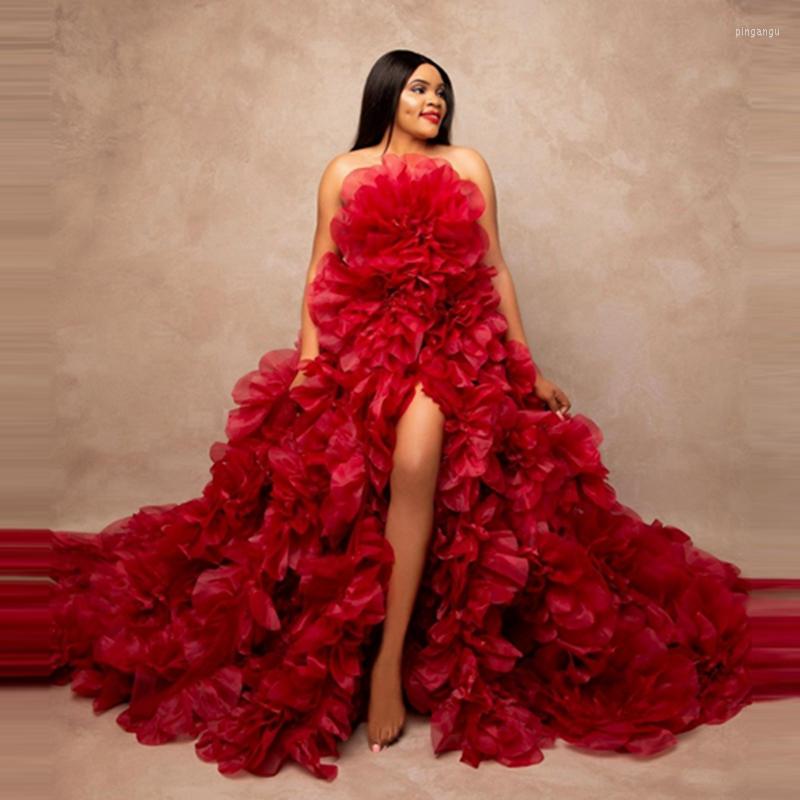 Casual Dresses Bridal Red Handmade Flowers Tulle Party Sexy Front Split Flormal Long Maternity Pography Luxury Pregnancy Gow, Beige
Casual Dresses Bridal Red Handmade Flowers Tulle Party Sexy Front Split Flormal Long Maternity Pography Luxury Pregnancy Gow, Beige