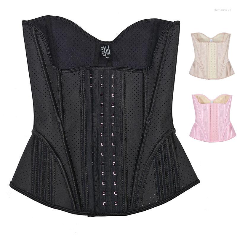 Women's Shapers 11 Inch Latex Waist Trainer Corset Breathable 18 Spiral Steel Boned Underbust Corsets And Bustiers Slimming Body Shaper, Black
Women's Shapers 11 Inch Latex Waist Trainer Corset Breathable 18 Spiral Steel Boned Underbust Corsets And Bustiers Slimming Body Shaper, Black