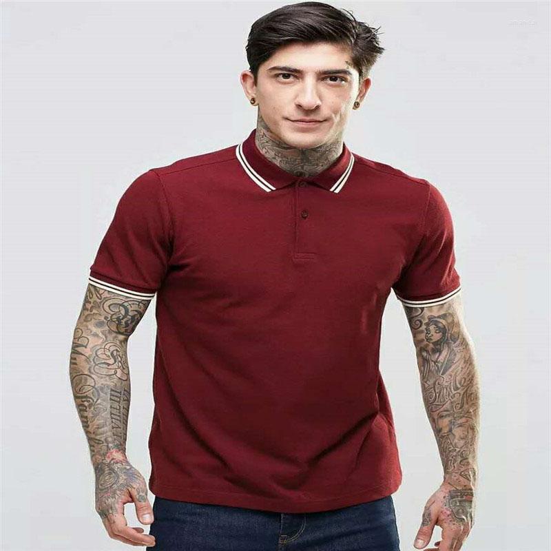 Men's Polos Men Classic Polo Shirts Cotton Leaf Embroidery High Quality Summer Casual Striped Collar London Tees Tops Black, Navy blue
Men's Polos Men Classic Polo Shirts Cotton Leaf Embroidery High Quality Summer Casual Striped Collar London Tees Tops Black, Navy blue