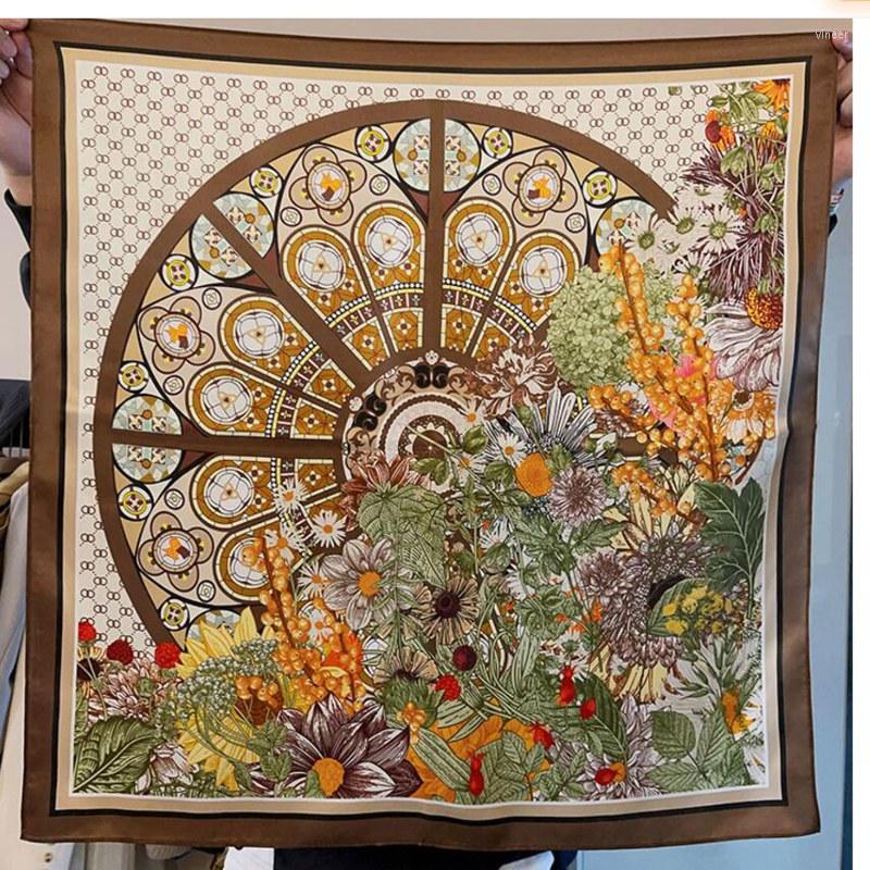 Scarves Silk Head Scarf For Hair Wrapping Floral Print Women's Fashion Square Neckerchief Necktie Wraps 65x65cm 
Scarves Silk Head Scarf For Hair Wrapping Floral Print Women's Fashion Square Neckerchief Necktie Wraps 65x65cm