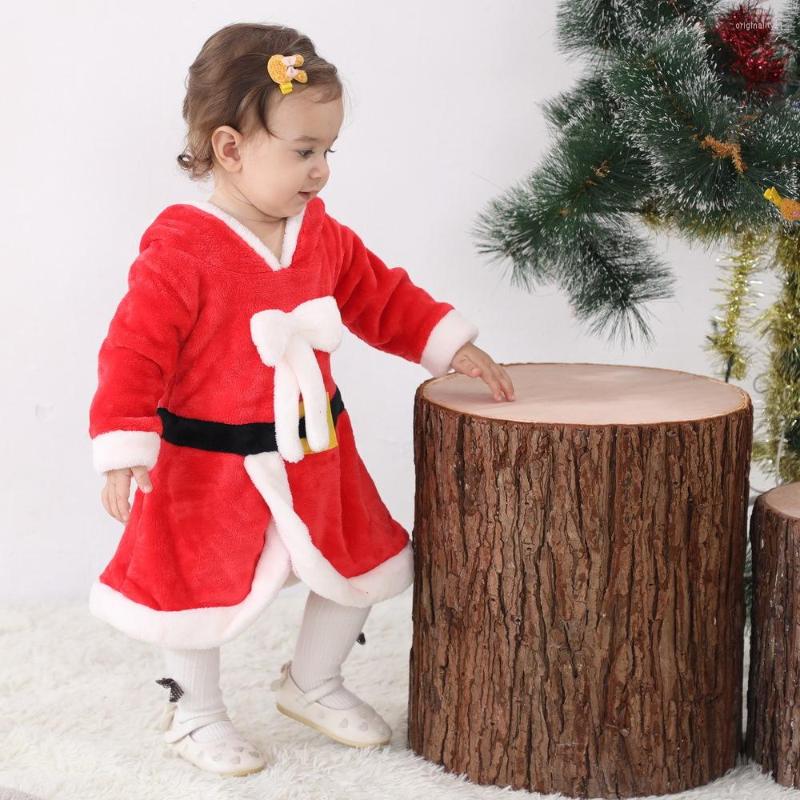 Girl Dresses Cute Baby Christmas Dress Children's Autumn Winter Festival Hooded Costume Santa Claus Red Princess Party
Girl Dresses Cute Baby Christmas Dress Children's Autumn Winter Festival Hooded Costume Santa Claus Red Princess Party