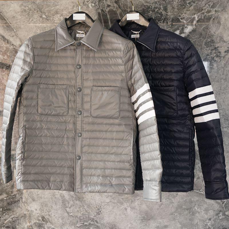 Men' Down 2023 Fashion Brand Men Coats Slim Fit Turn Collar Jacket Striped Solid Thin Casual Winter Clothing, Blue
Men' Down 2023 Fashion Brand Men Coats Slim Fit Turn Collar Jacket Striped Solid Thin Casual Winter Clothing, Blue