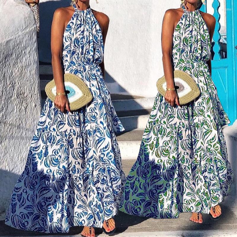 Casual Dresses 2023 Woman Sleeveless Backless Dress Summer Female Loose Party Elegant Clothing Ladies Knee-Length Floral Print Vestito A08, Green
Casual Dresses 2023 Woman Sleeveless Backless Dress Summer Female Loose Party Elegant Clothing Ladies Knee-Length Floral Print Vestito A08, Green