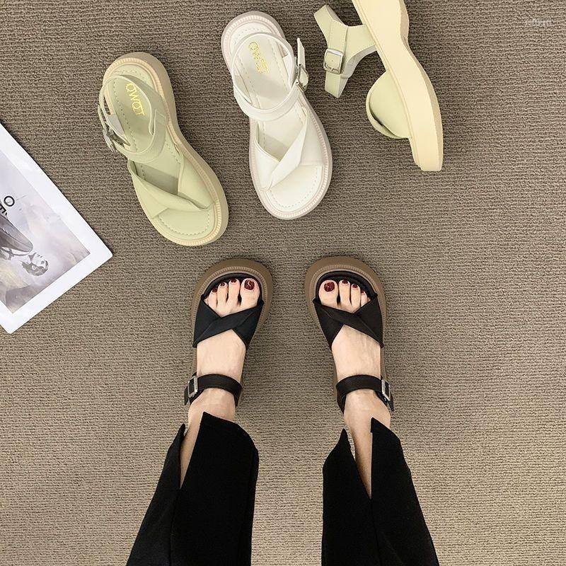 Sandals Women's Fashion Fish Mouth Platform Wedge Buckle Comfortable Casual Beach Shoes Plus Size, Black
Sandals Women's Fashion Fish Mouth Platform Wedge Buckle Comfortable Casual Beach Shoes Plus Size, Black