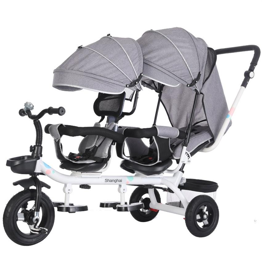 Multifunction Baby Twin Trolley Three Wheel Stroller Double Tricycle Trolley Rotating Swivel Seat Pushchair Buggies238o
Multifunction Baby Twin Trolley Three Wheel Stroller Double Tricycle Trolley Rotating Swivel Seat Pushchair Buggies238o