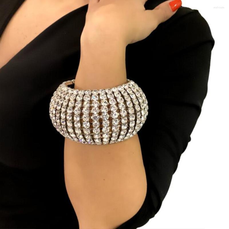 Bangle Charm Arc Multi-row Bracelet For Women Rhinestone India Christmas Fashion Trend Punk Queen Exaggerated Bracelets
Bangle Charm Arc Multi-row Bracelet For Women Rhinestone India Christmas Fashion Trend Punk Queen Exaggerated Bracelets