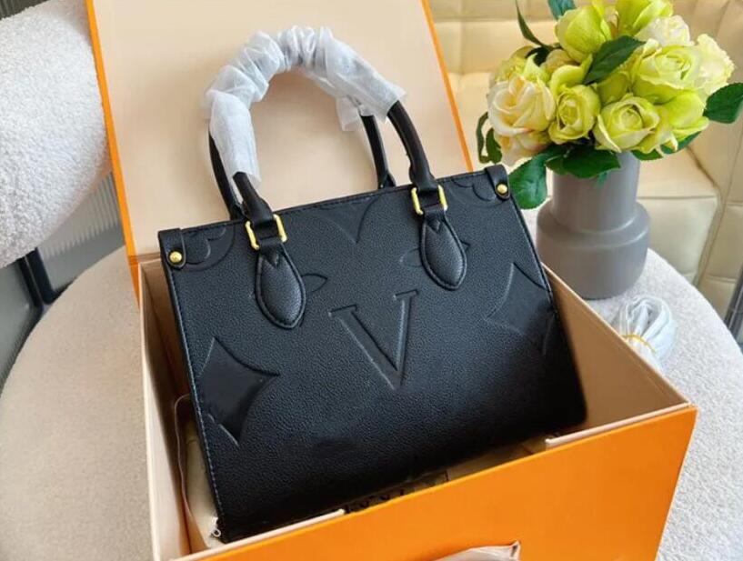 WOMEN ONTHEGO MM GM PM Bags M44925 luxurys Totes Handbags designers shopping handbag genuine leather lady messenger crossbody shoulder bag Wallet backpack, Black embossing
WOMEN ONTHEGO MM GM PM Bags M44925 luxurys Totes Handbags designers shopping handbag genuine leather lady messenger crossbody shoulder bag Wallet backpack, Black embossing