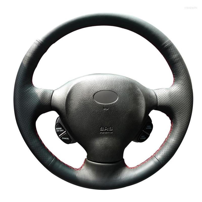 Steering Wheel Covers Hand-stitched Black Genuine Leather Car Cover For Santa Fe 2000 2001 2002 2003 2004 2005 2006
Steering Wheel Covers Hand-stitched Black Genuine Leather Car Cover For Santa Fe 2000 2001 2002 2003 2004 2005 2006