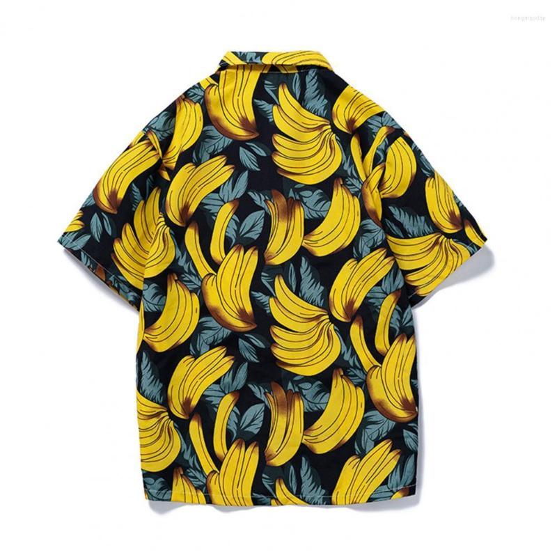 Men's Casual Shirts Men Shirt Banana Pattern Single-breasted Summer Hawaiian Buttons For Party Beachwear Short Sleeve 2023
Men's Casual Shirts Men Shirt Banana Pattern Single-breasted Summer Hawaiian Buttons For Party Beachwear Short Sleeve 2023