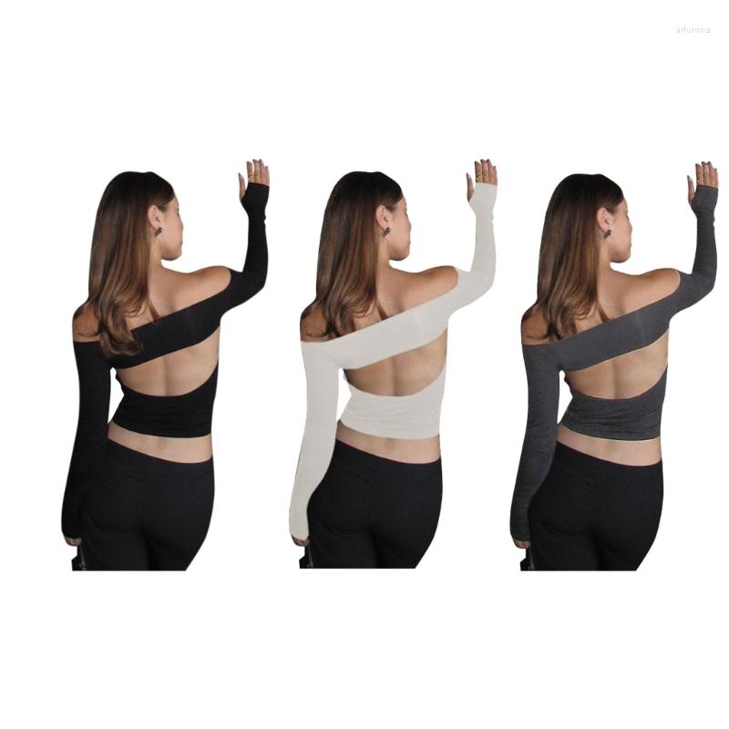 Women's Tanks Women Off Shoulder Tops Long Sleeve Casual Slim FIt Backless Shirts Skinny Blouse Tunic, Black
Women's Tanks Women Off Shoulder Tops Long Sleeve Casual Slim FIt Backless Shirts Skinny Blouse Tunic, Black