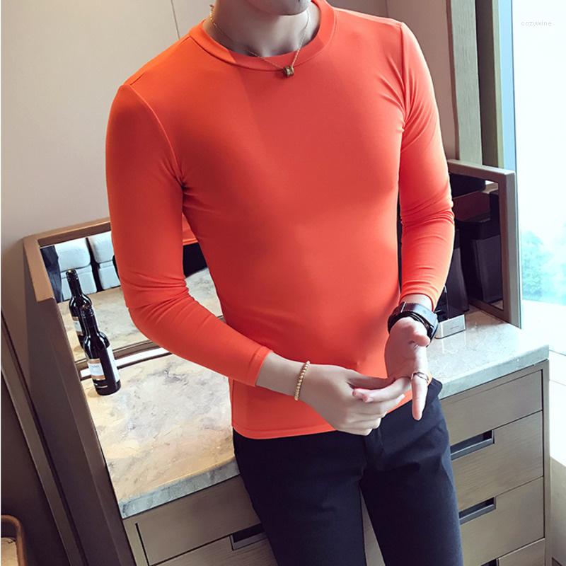 Men's T Shirts Army Green Vintage Shirt Men Club Outfits Autumn Versatile Casual Small Turtleneck Slim Solid Color Long Sleeve Base T-shirt, Watermelon
Men's T Shirts Army Green Vintage Shirt Men Club Outfits Autumn Versatile Casual Small Turtleneck Slim Solid Color Long Sleeve Base T-shirt, Watermelon