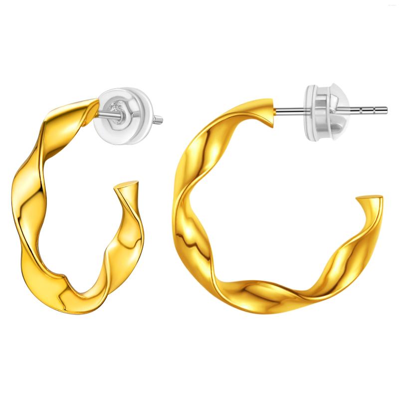 Hoop Earrings Kpop Jewelry Wave-like Twist Earring For Women Small Dainty Simple Copper Alloy Hypoallergenic Party Gift
Hoop Earrings Kpop Jewelry Wave-like Twist Earring For Women Small Dainty Simple Copper Alloy Hypoallergenic Party Gift