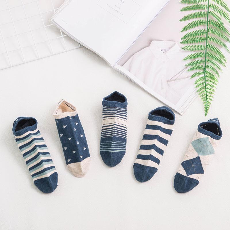 Men's Socks Men Invisible Cotton Garment Dress And Male Short Sock Blue Color Breathable Cartoon Daily Lattices Ankle
Men's Socks Men Invisible Cotton Garment Dress And Male Short Sock Blue Color Breathable Cartoon Daily Lattices Ankle