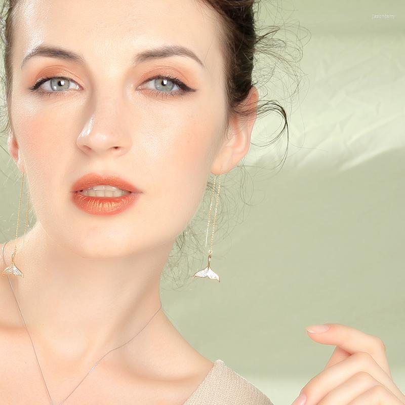 Dangle Earrings Luxury Zircon Dolphin Tails Drop Gold Color Allergy Free For Women Fashion Jewelry Shiny Gifts 2023 Arrival
Dangle Earrings Luxury Zircon Dolphin Tails Drop Gold Color Allergy Free For Women Fashion Jewelry Shiny Gifts 2023 Arrival