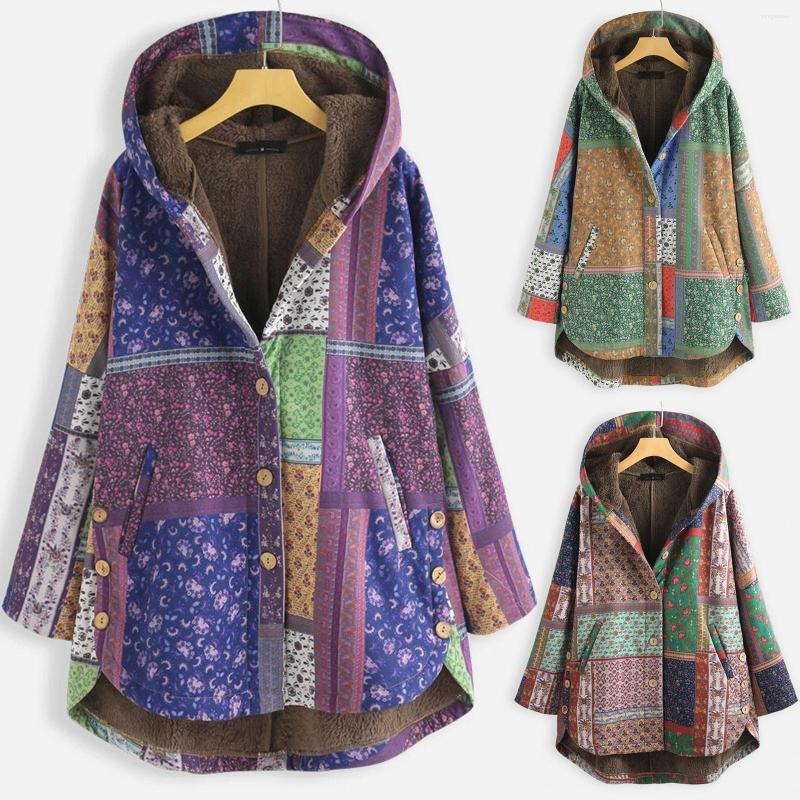 Women's Jackets Women's Retro Printed Outwear Buttons Zipper Casual Fashion Pockets Hooded Long Sleeve Coat H Lined Jacket, Green
Women's Jackets Women's Retro Printed Outwear Buttons Zipper Casual Fashion Pockets Hooded Long Sleeve Coat H Lined Jacket, Green