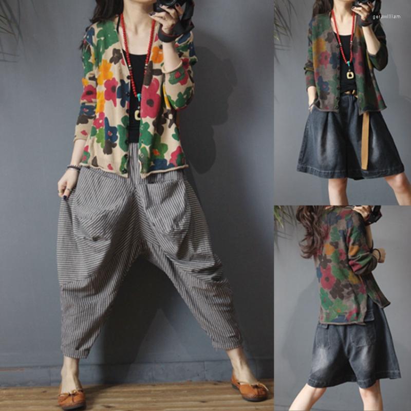 Women's Knits Lazy Style Flowers Knit Cardigan Small Jacket Women Retro Literature And Art Design Loose Thin Reducing Age Showing White, Auburn
Women's Knits Lazy Style Flowers Knit Cardigan Small Jacket Women Retro Literature And Art Design Loose Thin Reducing Age Showing White, Auburn