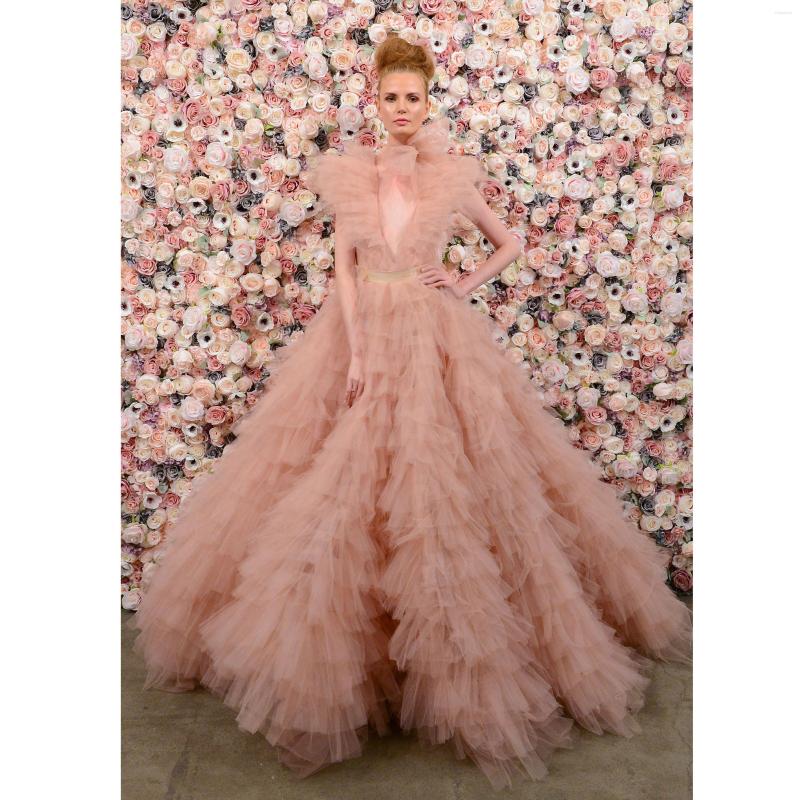 Casual Dresses Stunning Fluffy Tiered Long Tulle Prom Gowns A-line Puffy Bridal Deep V-neck Bow Party Dress, Beige
Casual Dresses Stunning Fluffy Tiered Long Tulle Prom Gowns A-line Puffy Bridal Deep V-neck Bow Party Dress, Beige