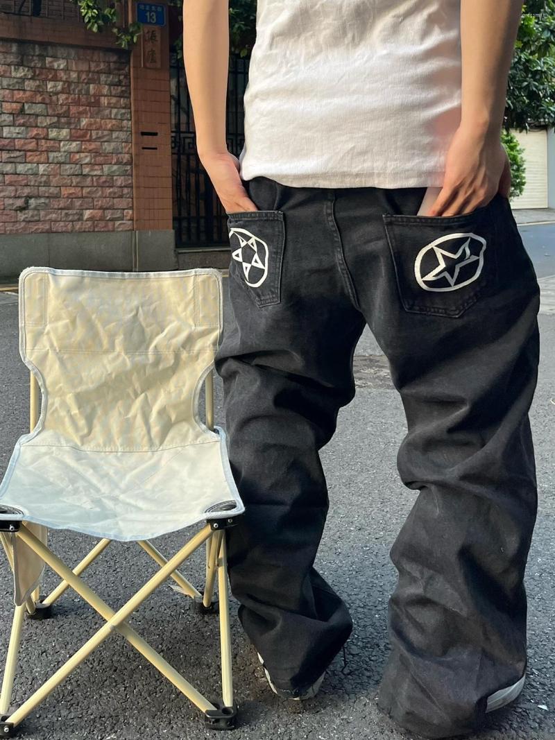 Men's Jeans American Star Printed Men's Straight Pants Loose Wide Leg Hip-hop Street Trend Y2k Style Ig Black
Men's Jeans American Star Printed Men's Straight Pants Loose Wide Leg Hip-hop Street Trend Y2k Style Ig Black