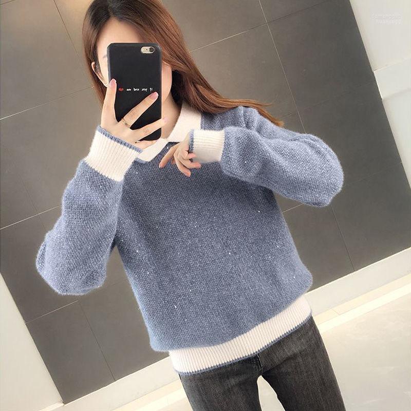 Women's Sweaters Women's Sweater Women Style 2023 Autumn And Winter Imitation Mink Velvet Pullover Korean Loose Temperament Knitted Top, Black
Women's Sweaters Women's Sweater Women Style 2023 Autumn And Winter Imitation Mink Velvet Pullover Korean Loose Temperament Knitted Top, Black