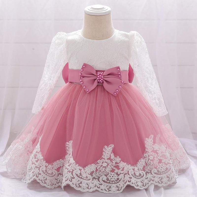 Girl Dresses 0-24M Born Infant Baby Girls Princess Dress Bowknot Lace Long Sleeve Floral Ankle Length Tutu, Picture shown
Girl Dresses 0-24M Born Infant Baby Girls Princess Dress Bowknot Lace Long Sleeve Floral Ankle Length Tutu, Picture shown