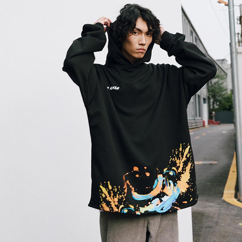 Men' Hoodies Hoodie Autumn And Winter 2023 Hip Hop Pullover Hand-painted Print Loose, Black
Men' Hoodies Hoodie Autumn And Winter 2023 Hip Hop Pullover Hand-painted Print Loose, Black