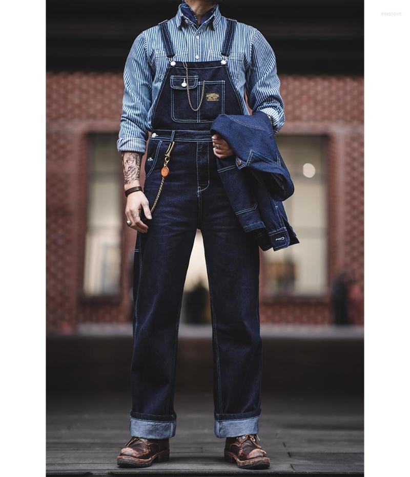 Men' Jeans For Men Men/Women 2023 Retro Primary Denim Amekaji Work Suspenders American Vintage Homme Original, Stripe
Men' Jeans For Men Men/Women 2023 Retro Primary Denim Amekaji Work Suspenders American Vintage Homme Original, Stripe