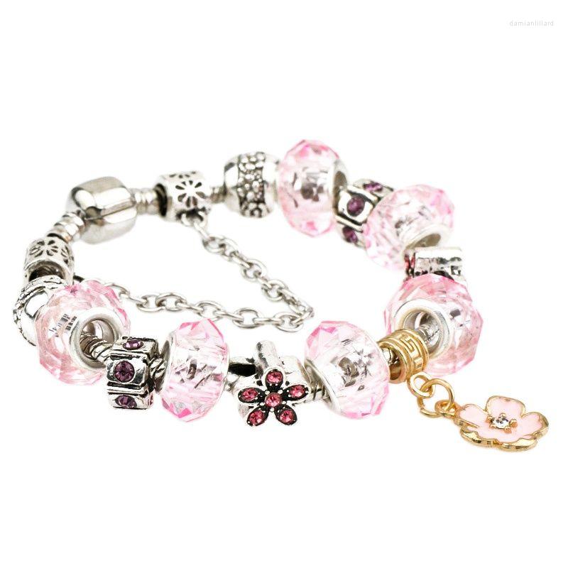 Charm Bracelets MADALENA SARARA Fashion Crystal Bead Bracelet Rhinestone And Inlaid With Flower Charms American Trendy Mini Order 2pcs
Charm Bracelets MADALENA SARARA Fashion Crystal Bead Bracelet Rhinestone And Inlaid With Flower Charms American Trendy Mini Order 2pcs