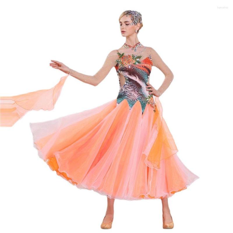 Stage Wear B-16229 High-end International Standard Ballroom Smooth Dance Competition Dress Tango Waltz, Picture shown
Stage Wear B-16229 High-end International Standard Ballroom Smooth Dance Competition Dress Tango Waltz, Picture shown