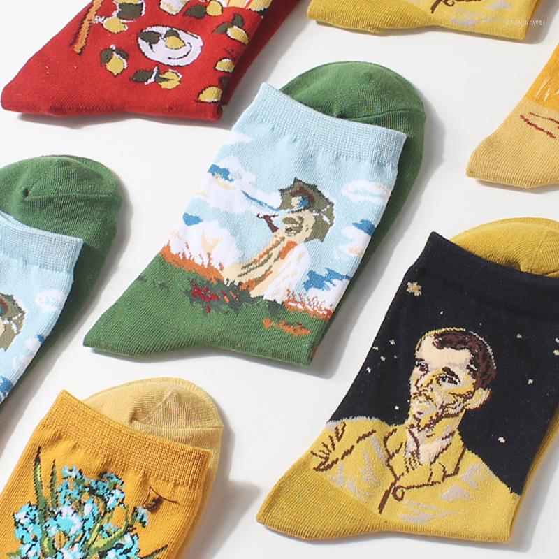 Women Socks 2023 Retro Art Cotton Men Crew Famous Painting Series Pattern Novelty Casual Colorful Harajuku Design Sox Funny
Women Socks 2023 Retro Art Cotton Men Crew Famous Painting Series Pattern Novelty Casual Colorful Harajuku Design Sox Funny